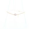 Messika Joy bracelet in pink gold and diamonds - 360 thumbnail