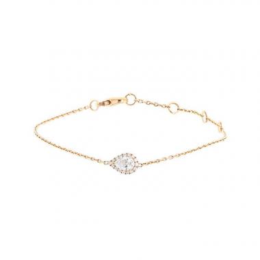 Messika Joy bracelet in pink gold and diamonds