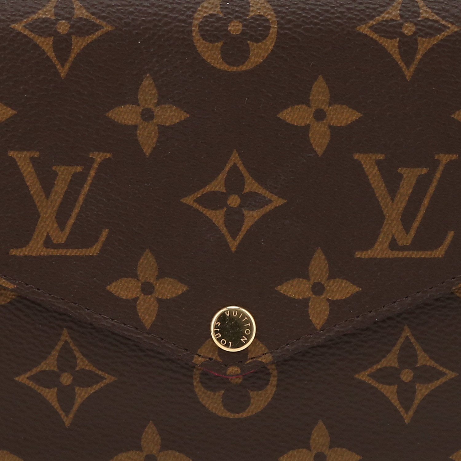 Bolso bandolera Louis Vuitton  Félicie en lona Monogram - Detail D1