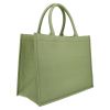 Dior  Book Tote shopping bag  in green leather - Detail D6 thumbnail