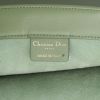 Dior  Book Tote shopping bag  in green leather - Detail D9 thumbnail