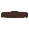 Louis Vuitton  Eva shoulder bag  in ebene damier canvas  and brown leather - Detail D4 thumbnail