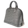 Louis Vuitton  Alma small model  handbag  in silver epi leather - Detail D5 thumbnail
