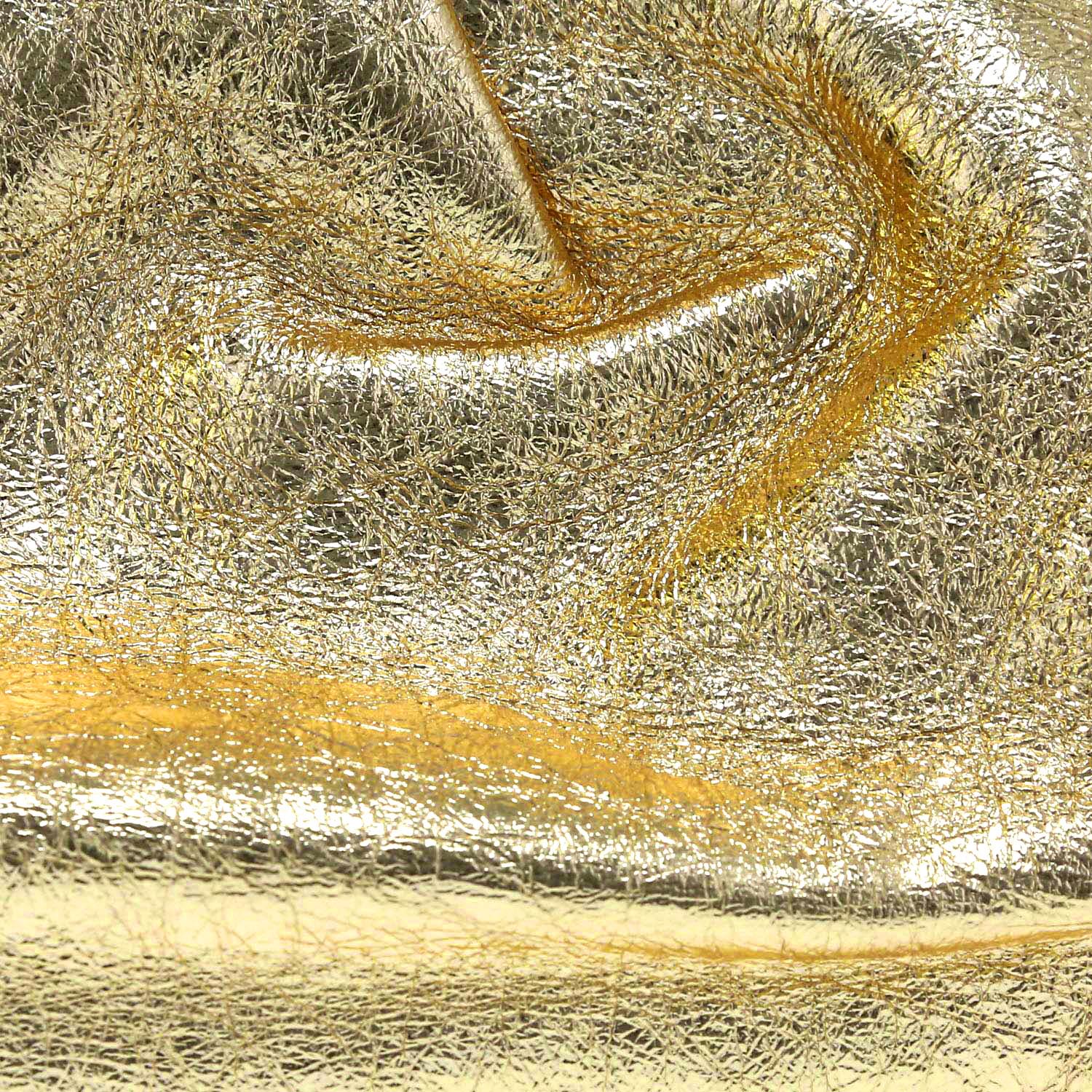 Borsa/pochette Bottega Veneta Pouch in pelle dorata - Detail D1