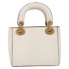 Dior  VERSACE JEANS COUTURE LOGO BACKPACK Niki de Saint Phalle handbag  in white leather - Detail D7 thumbnail