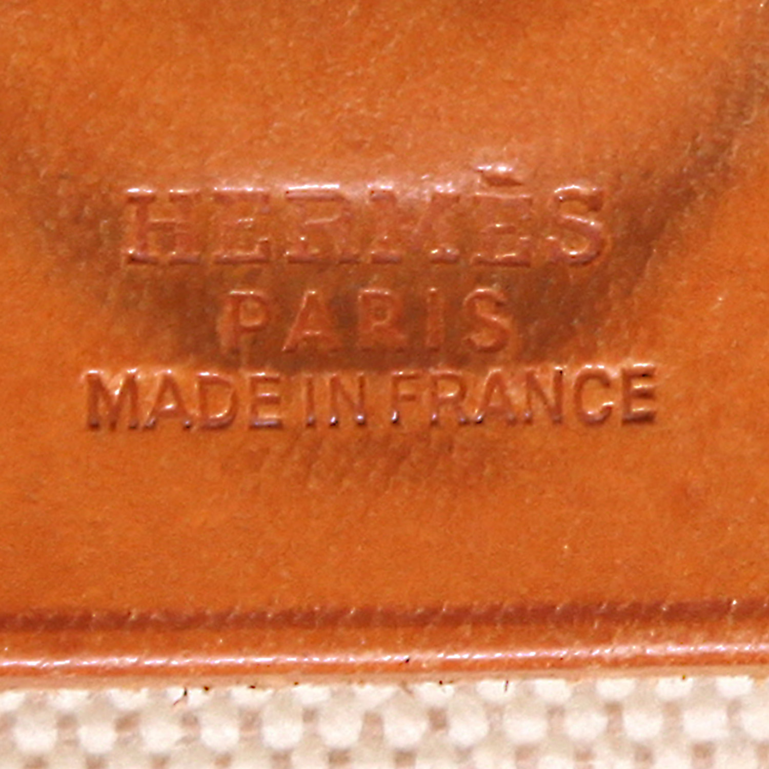 Borsa da spalla o a mano Hermès  Herbag in tela beige e mucca Hunter naturale - Detail D9