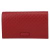 Gucci  Guccissima shoulder bag  in red leather - Detail D2 thumbnail