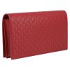 Gucci  Guccissima shoulder bag  in red leather - Detail D6 thumbnail