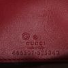 Gucci  Guccissima shoulder bag  in red leather - Detail D9 thumbnail