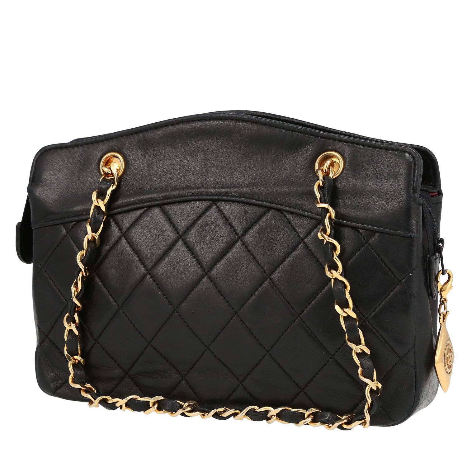 CHANEL Vintage Black Mini Shoulder Bag Preowned – Debsluxurycloset