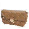 Bolso bandolera Dior  Wallet on Chain en cuero cannage beige - 00pp thumbnail