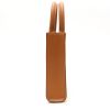 Shopping bag Celine  Vertical mini  in tela beige e pelle marrone - Detail D7 thumbnail
