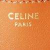 Borsa a spalla Celine  Tabou modello medio  in tela "Triomphe" e pelle marrone - Detail D4 thumbnail