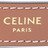 Sac à main Celine  Ava moyen modèle  en toile Triomphe et cuir marron - Detail D3 thumbnail