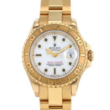 Reloj Rolex Yacht-Master de oro amarillo Ref: Rolex - 69628  Circa 1996