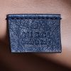 Gucci  Zumi shoulder bag  in dark blue ostrich leather - Detail D3 thumbnail
