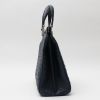 Gucci  Zumi shoulder bag  in dark blue ostrich leather - Detail D6 thumbnail