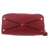 Valentino Garavani  JoyLock large model  shoulder bag  in burgundy grained leather - Detail D4 thumbnail