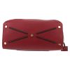 Valentino Garavani  Rockstud large model  shoulder bag  in burgundy grained leather - Detail D4 thumbnail