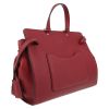 Valentino Garavani  Rockstud large model  shoulder bag  in burgundy grained leather - Detail D6 thumbnail