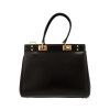 Valentino Garavani  Rockstud Alcove handbag  in black leather - Detail D7 thumbnail