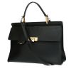 Balenciaga  Dix Cartable Zip handbag  in black leather - 00pp thumbnail