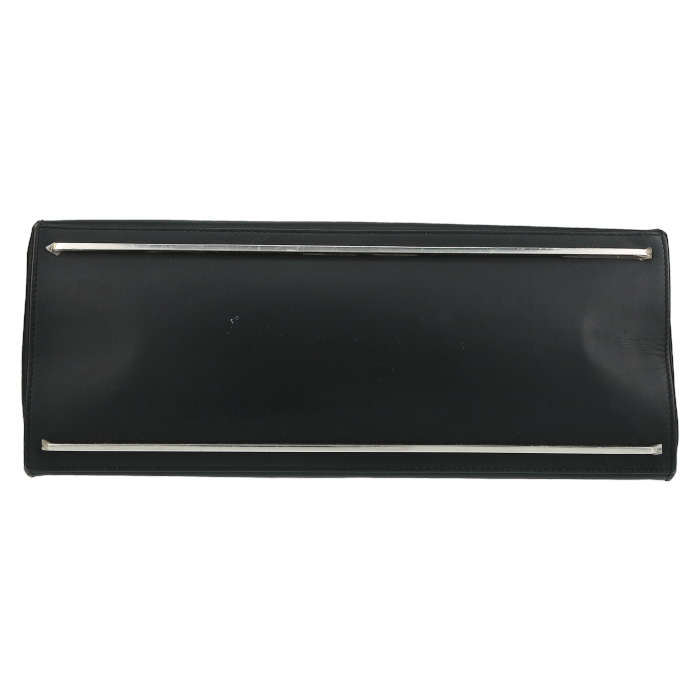 Bolso de mano Balenciaga  Dix Cartable Zip en cuero negro - Detail D4