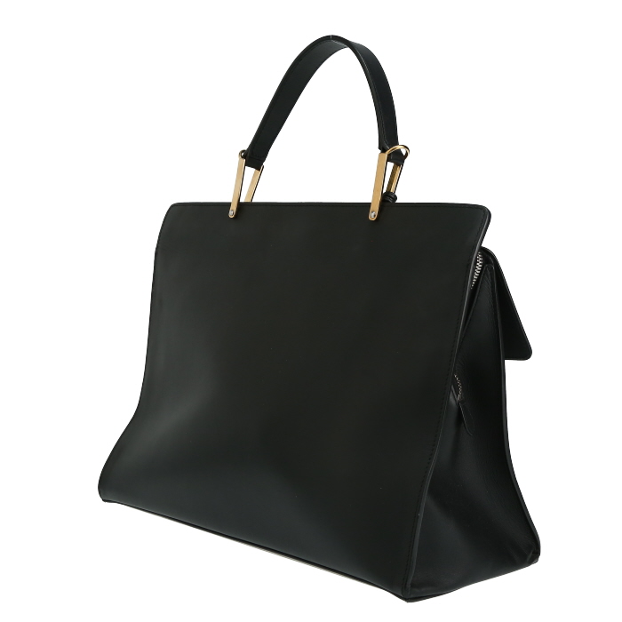 Borsa Balenciaga  Dix Cartable Zip in pelle nera - Detail D5