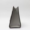 Fendi  Runaway handbag  in grey and black leather - Detail D4 thumbnail