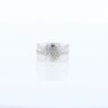 Mauboussin  sleeve ring in white gold and diamonds - 360 thumbnail