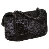 Borsa a tracolla Chanel  Timeless Extra Mini in pelle nera e paillettes nere - Detail D6 thumbnail