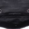 Chanel  Timeless Extra Mini shoulder bag  in black leather  and black paillette - Detail D8 thumbnail