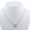 Collar Van Cleef & Arpels Socrate de oro blanco y diamantes - 360 thumbnail