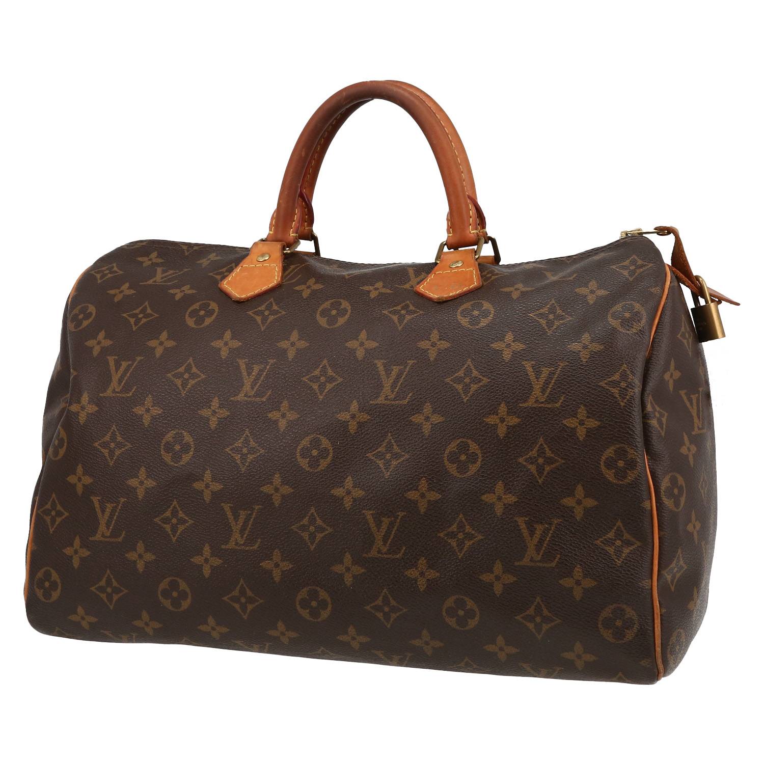 Louis Vuitton Limited Edition Monogramouflage Canvas Speedy 35 Satchel, Louis Vuitton Handbags
