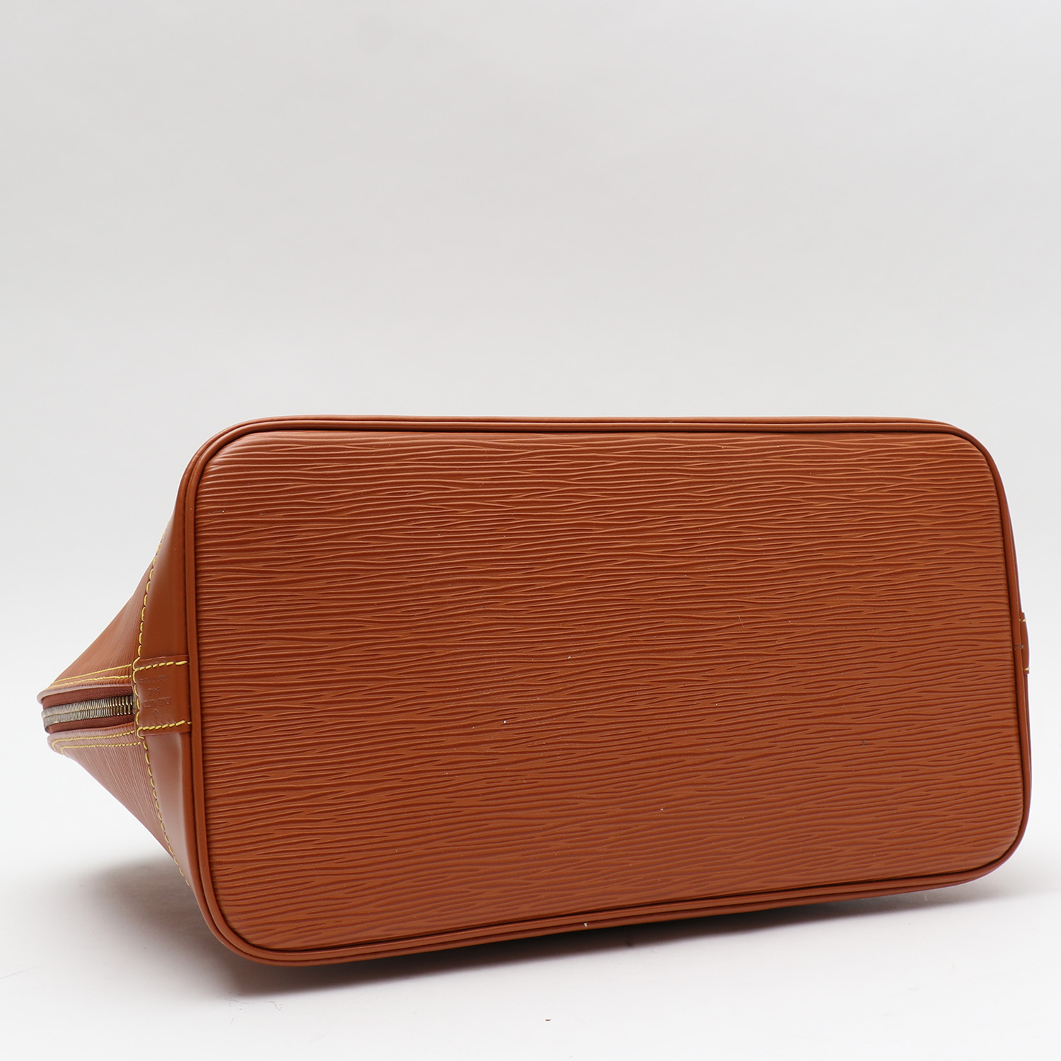 Borsa Louis Vuitton  Alma in pelle Epi gold - Detail D4