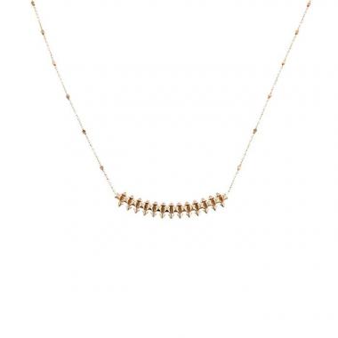 Collana Cartier Clash De Cartier modello piccolo in oro rosa