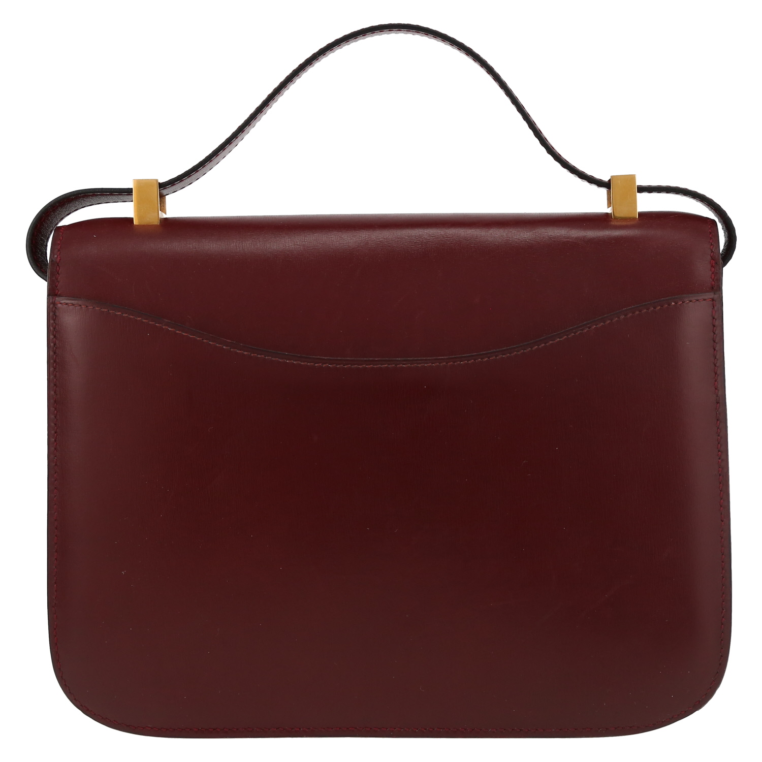 Borsa Hermès  Constance in pelle box bordeaux - Detail D7