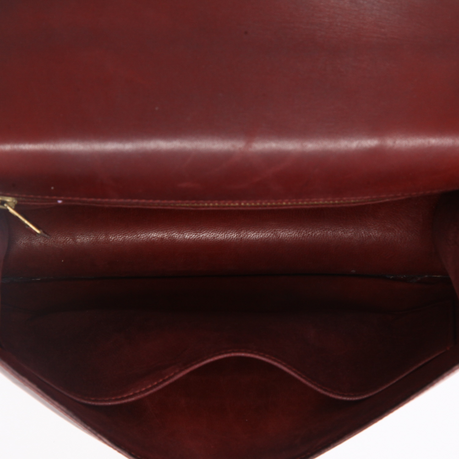 Borsa Hermès  Constance in pelle box bordeaux - Detail D8