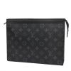 Louis Vuitton  PocheToilette26 pouch  in grey Graphite monogram canvas  and natural leather - 00pp thumbnail