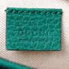 Gucci  Dionysus bag worn on the shoulder or carried in the hand  in green grained leather - Detail D3 thumbnail