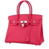 Hermès  Birkin 30 cm handbag  in Rose Extrême epsom leather - 00pp thumbnail