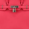 Bolso de mano Hermès  Birkin 30 cm en cuero epsom Rose Extrême - Detail D1 thumbnail