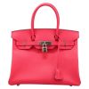 Hermès  Birkin 30 cm handbag  in Rose Extrême epsom leather - Detail D2 thumbnail
