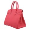 Hermès  Birkin 30 cm handbag  in Rose Extrême epsom leather - Detail D5 thumbnail