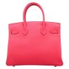 Hermès  Birkin 30 cm handbag  in Rose Extrême epsom leather - Detail D7 thumbnail
