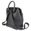 Zaino Louis Vuitton  Lockme Backpack in pelle grigia e nera - Detail D5 thumbnail