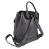 Zaino Louis Vuitton  Lockme Backpack in pelle grigia e nera - Detail D6 thumbnail