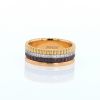 Boucheron Quatre Classique medium model ring in 3 golds, diamonds and PVD - 360 thumbnail