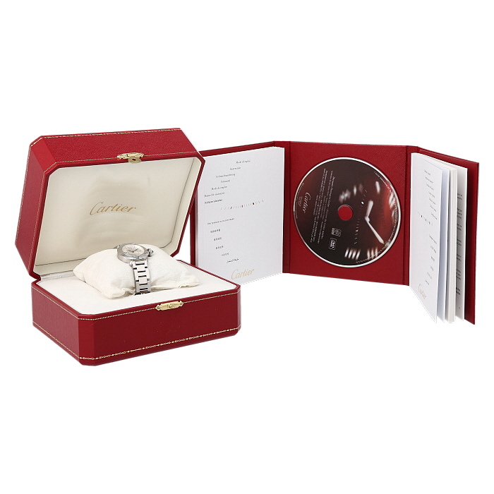 Cartier Miss Pasha  and stainless steel Ref: Cartier - 2973  Circa 2010 - Detail D2