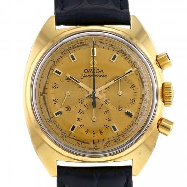 Omega seamaster best sale yellow dial